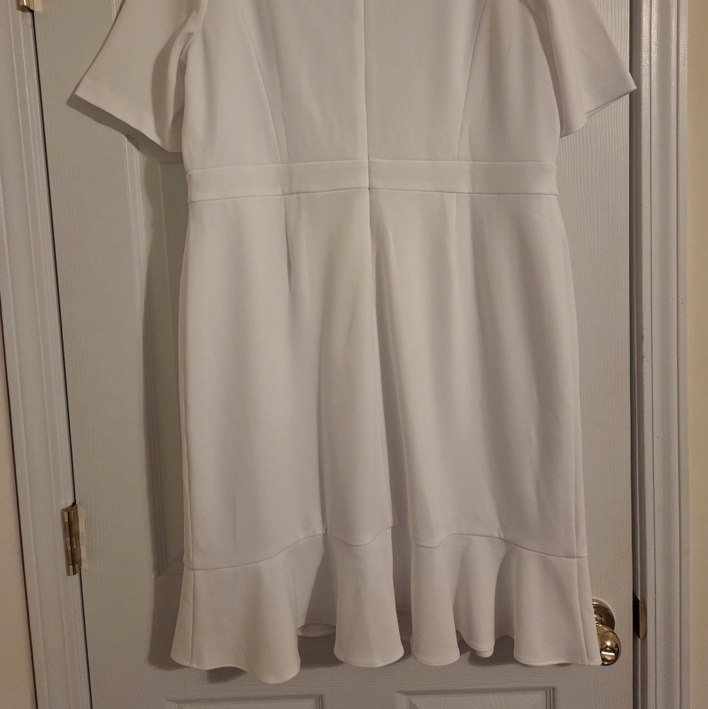 Kasper White Dress - Picture 4 of 8